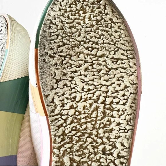 Superga Pastel Colorblock Platform Sneakers Canvas Women’s Size 39.5‎ EU 8.5 Uni - Picture 10 of 12